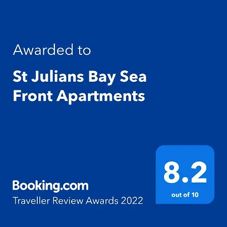 Apartment St Julians Bay Sea Front *