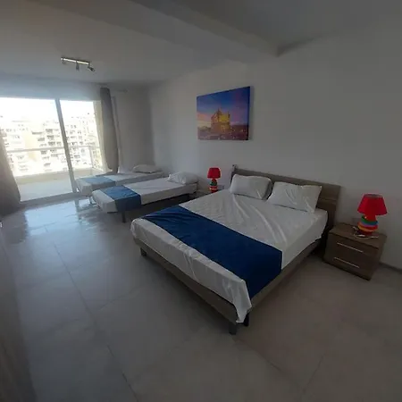 St Julians Bay Sea Front Apartment