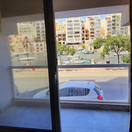 St Julians Bay Sea Front Apartment