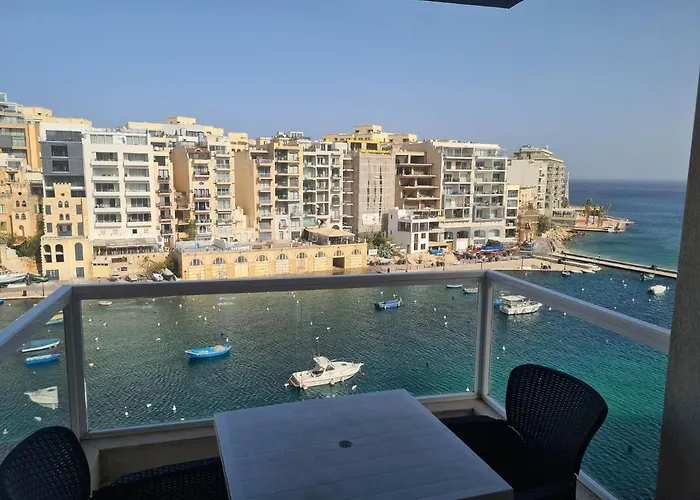 St Julians Bay Sea Front Apartman San Ġiljan