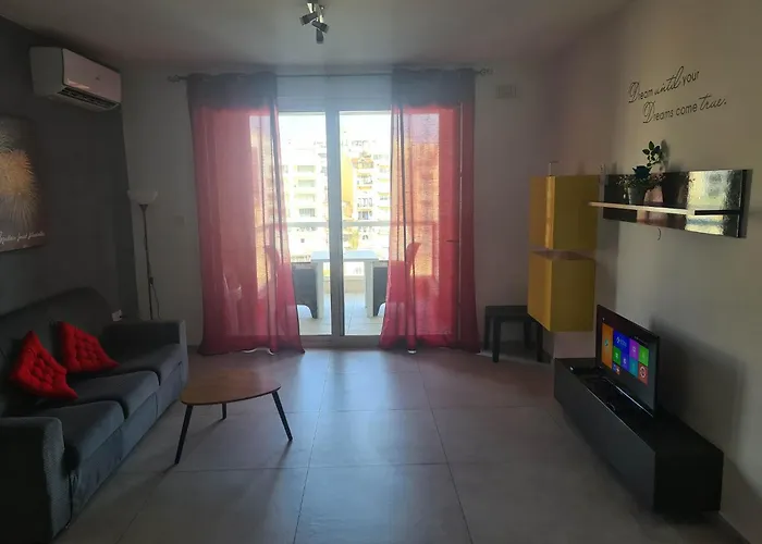 St Julians Bay Sea Front Апартаменты Сент Джулианс