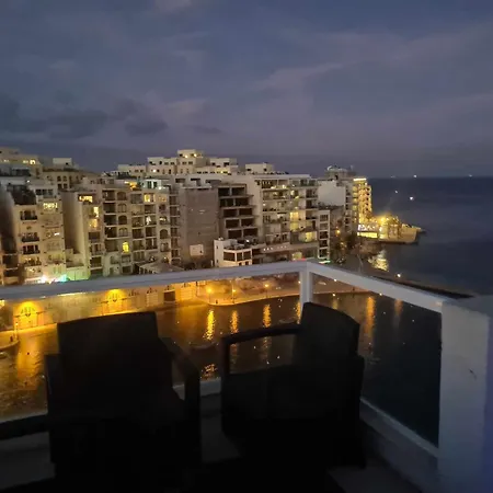 公寓 St Julians Bay Sea Front *